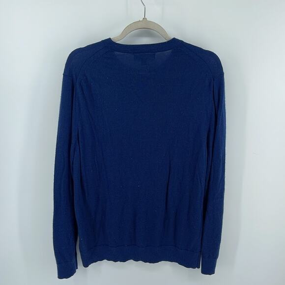 Banana Republic 100% merino wool crewneck pullover knit sweater sz L - Picture 6 of 6
